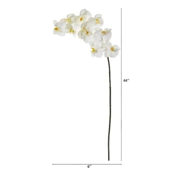 44" Phalaenopsis Orchid Artificial Flower (Set of 6) {3}