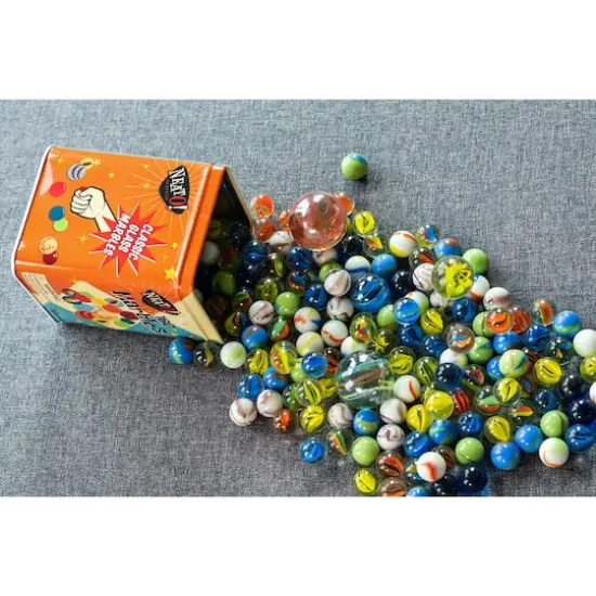 Toysmith&reg; NEATO!&trade; Classics 160 Marbles in a Tin {3}