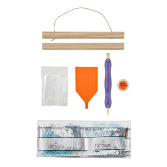 8" x 10" Mummy Diamond Art Kit with Magnetic Frame by Make Market&reg; {4}