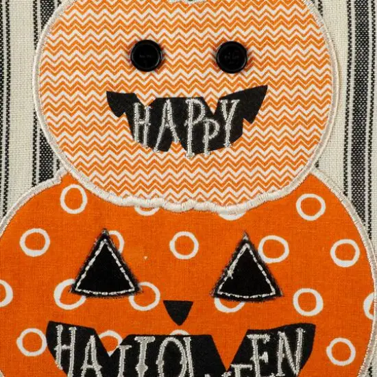 DII&reg; Embellished Halloween Happy Haunting Wicked Treats Dishtowels Set {10}