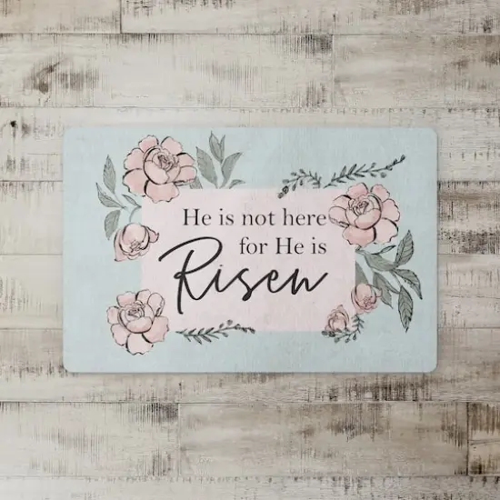 He is Risen 18" x 27" Floor Mat {3}