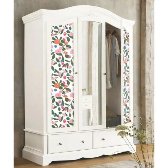 RoomMates Kensington Garden Peel & Stick Wallpaper White {6}