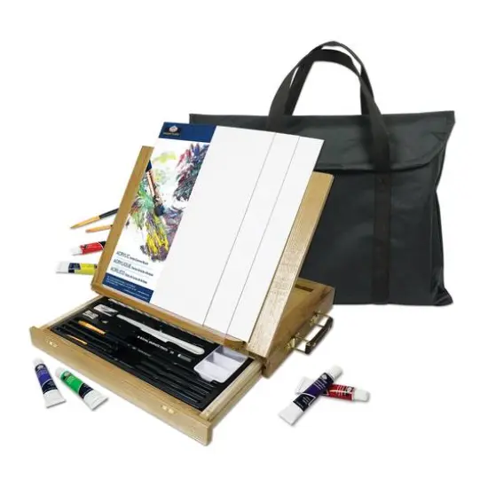 Royal & Langnickel&reg; Acrylic Easel Set & Storage Bag {3}