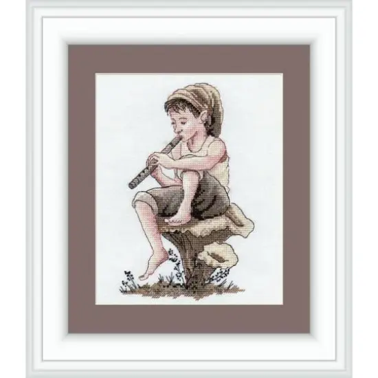 Neocraft Shepherd Boy Cross Stitch Kit {1}