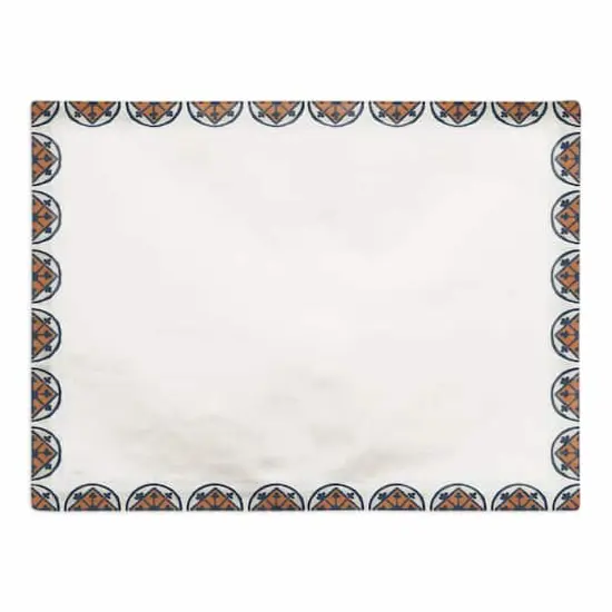 Tile Pattern 18" x 14" Cotton Twill Placemat {1}