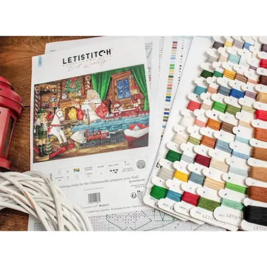 LetiStitch Getting Ready for Christmas Counted Cross Stitch Kit {7}