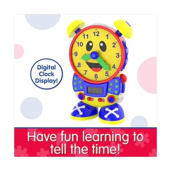 Electronic Learning - Telly the Teaching Time Clock {6}