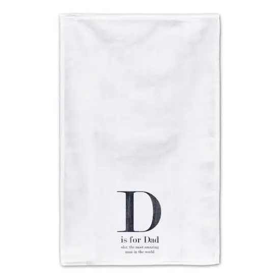 D Is For Dad Towel Set {5}
