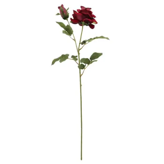 Burgundy Velvet Rose Stem by Ashland&reg; {1}