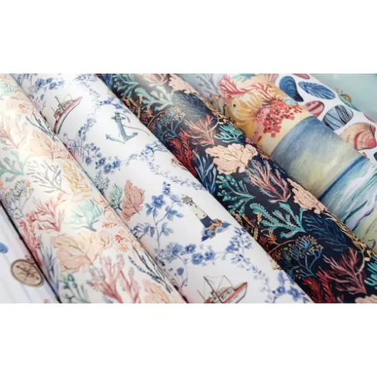 Craft Consortium Double-Sided Paper Pad 12" x 12" 40 ct. Ocean Tale {5}