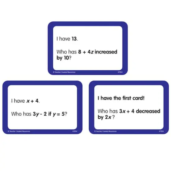 I Have... Who Has...? Math Games, Grades 5-6 {3}