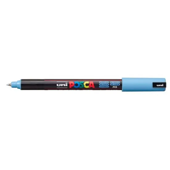 Posca PC-1MR Extra-Fine Paint Marker Glacier Blue {4}