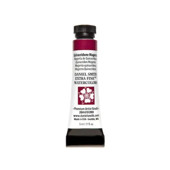 Daniel Smith Extra Fine&trade; Watercolor, 5mL Quinacridone Magenta {1}