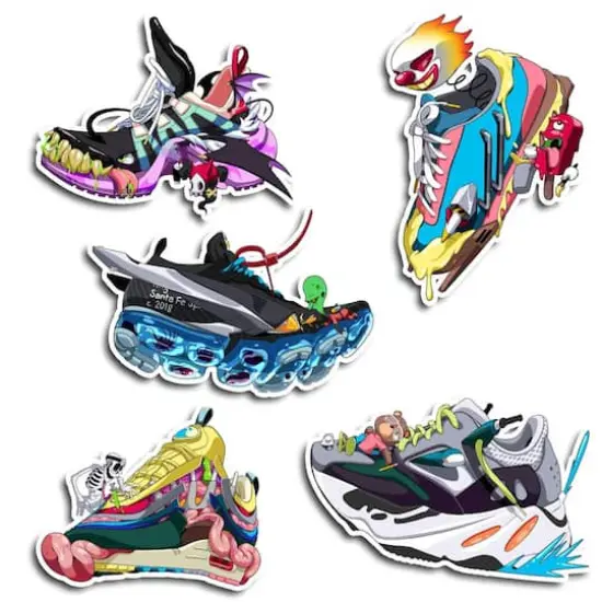 Angelus&reg; Sneaker Series Sticker Pack {1}