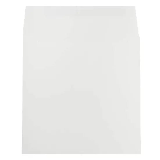 JAM Paper 8.5" x 8.5" Strathmore Invitation Envelopes, 25ct. Bright White Wove {4}