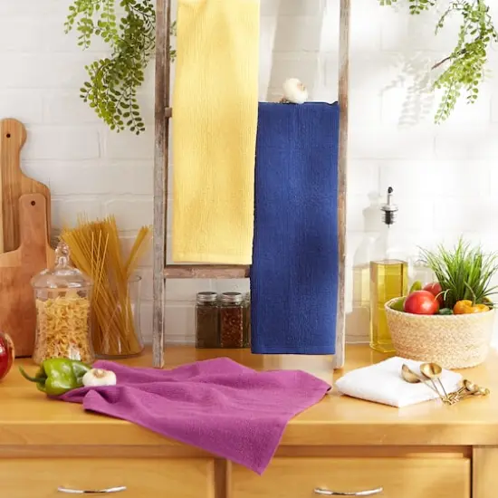 DII&reg; Assorted Bold Barmop Dishtowel (Set of 4) {7}