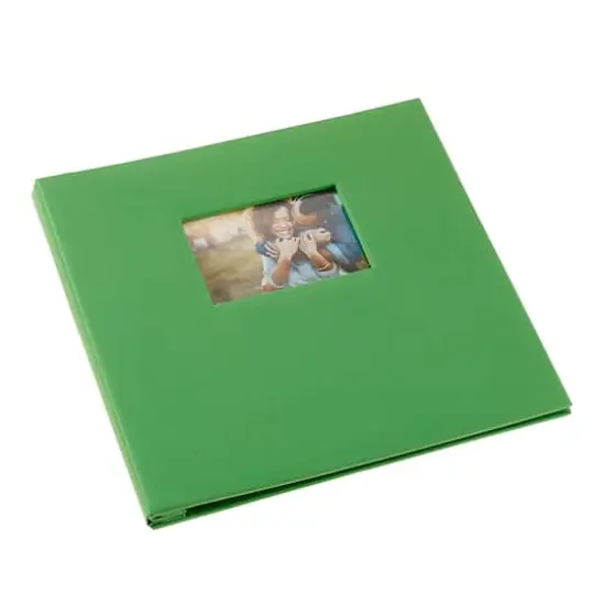 12" x 12" Cloth Scrapbook Album by Recollections&reg; Green {1}