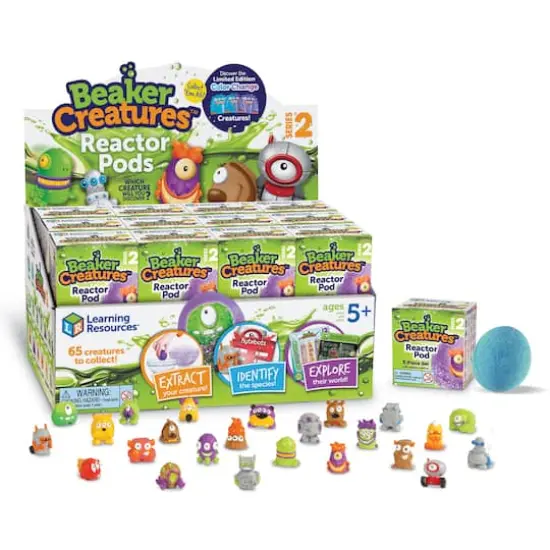 Learning Resources Beaker Creatures Series 2 Reactor Pods Blind Packs, 24ct. {1}