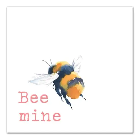 Bee Mine Canvas Art {1}