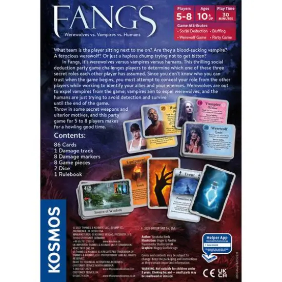 Thames & Kosmos Fangs Game {3}