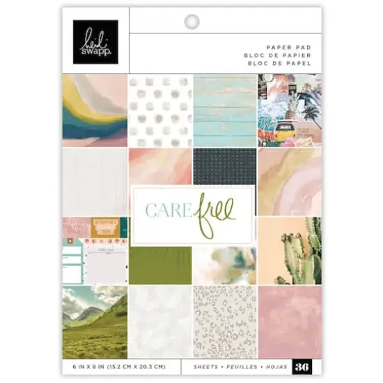 Heidi Swapp&trade; Care Free Paper Pad, 6" x 8" {1}