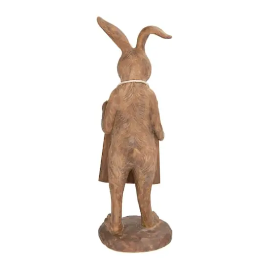 Hello Honey&reg; Rabbit Figurine Holding Working Chalkboard {4}