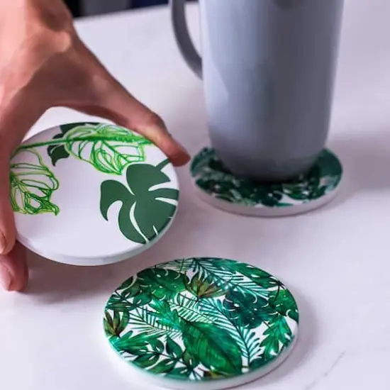 Cricut&reg; Round Coaster Blanks {6}