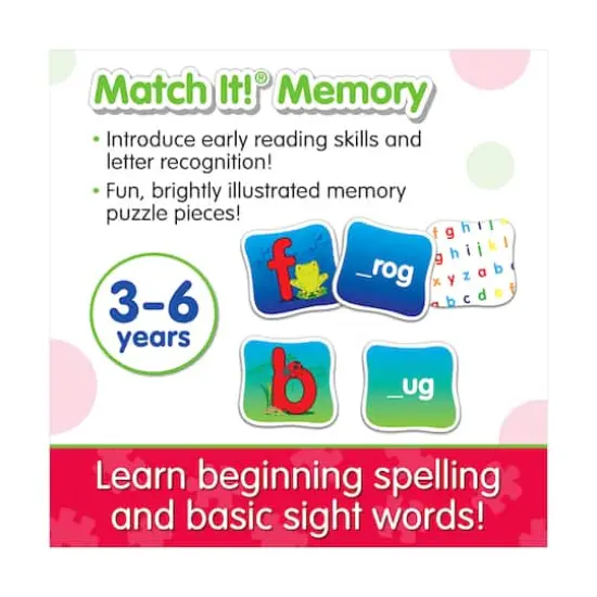 Match It! - Spelling Memory {6}