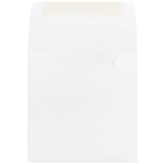 JAM Paper 4.5" White Square Invitation Envelopes {4}
