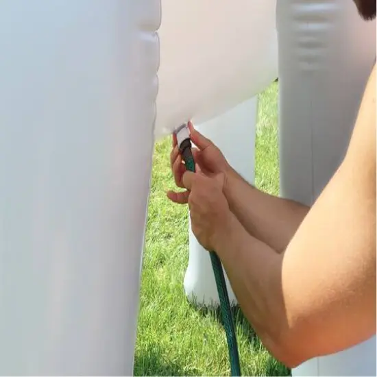 Swimline 6ft. Rainbow Unicorn Outdoor Inflatable Lawn Sprinkler {7}