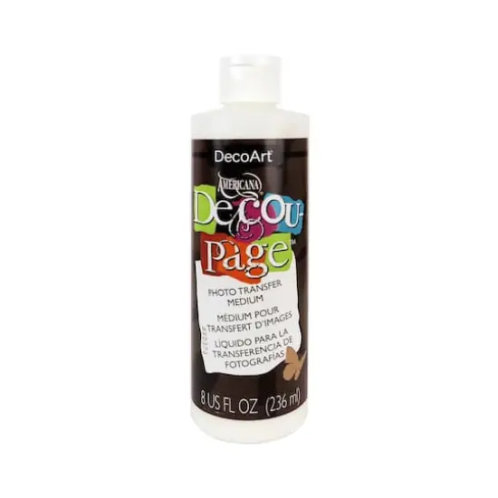 DecoArt&reg; Decoupage Photo Transfer Medium, 8oz. {1}