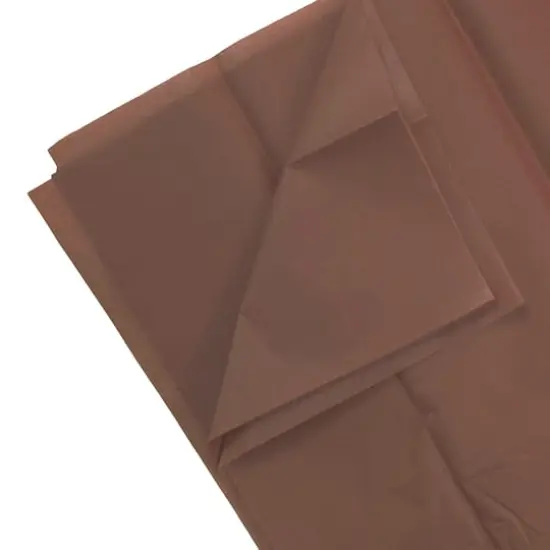 JAM Paper 20" x 26" Tissue Paper, 2 Packs of 10 Sheets Brown {5}