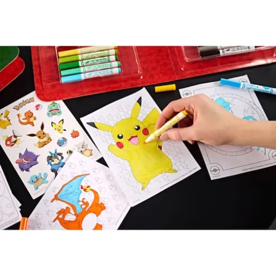 Crayola&reg; Pok&eacute;mon Color & Sticker Kit {4}