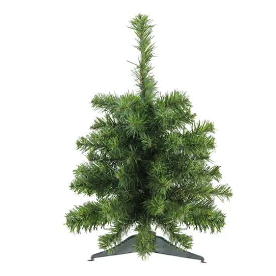 18" Unlit Canadian Pine Artificial Christmas Tree {1}