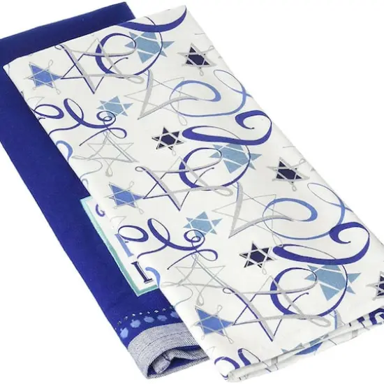 DII&reg; Peace Love Latkes Dishtowel Set {5}