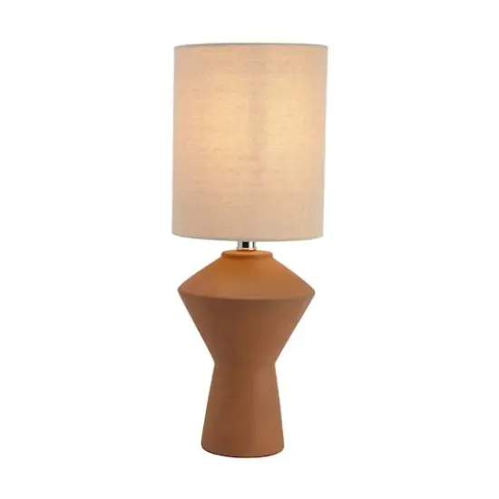 Hello Honey® Modern Sculptural Terracotta Table Lamps, 2ct. {6}