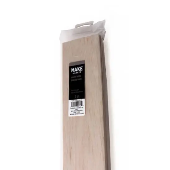 1/4" x 3" x 36" Balsa Wood Slats, 3ct. by Make Market&reg; {4}