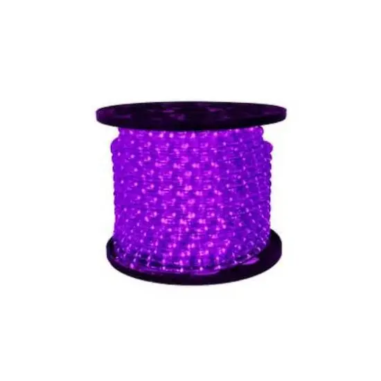 24ft. Purple Commercial Grade LED Outdoor Christmas Rope Lights {5}