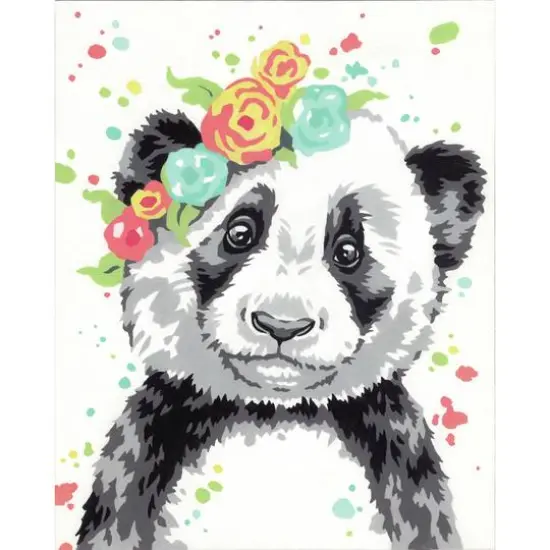 Dimensions&reg; PaintWorks&trade; Panda Paint-by-Number Kit {4}