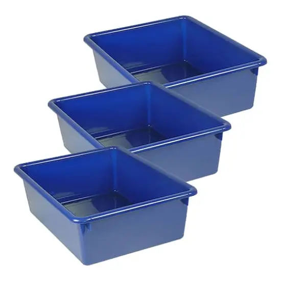 Romanoff&reg; Double Stowaway&reg; Tray, 3ct. Blue {1}