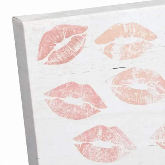 Muah Lips Canvas Art {4}
