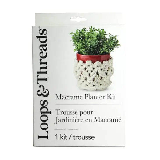 Macram&eacute; Planter Kit by Loops & Threads&reg; {1}