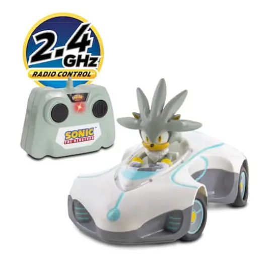 NKOK Sonic the Hedgehog&trade; Radio Control Driving Silver {4}
