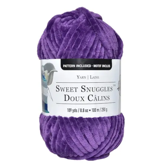 Sweet Snuggles&trade; Yarn by Loops & Threads&reg; Purple {1}