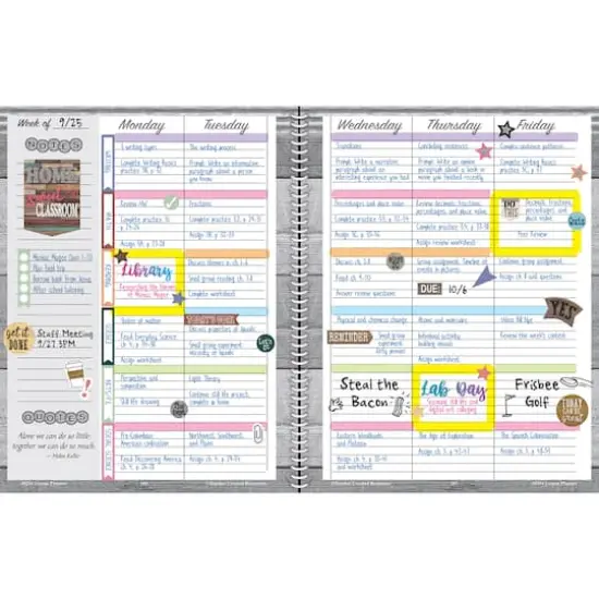 Teacher Created Resources Home Sweet Classroom Lesson Planner {3}