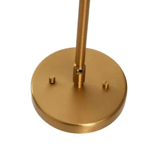 Hello Honey® Robert Stevenson Lighting Wesley Metal & Seedy Glass Ceiling Light Brushed Gold {8}