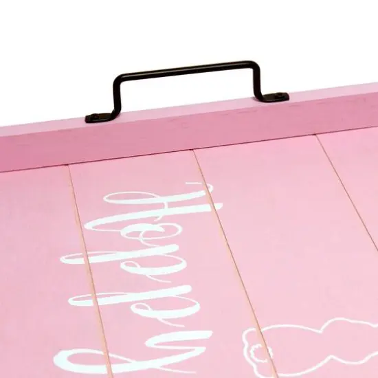 Elegant Designs&trade; 15.5" Hoppy Easter Serving Tray with Handles {7}