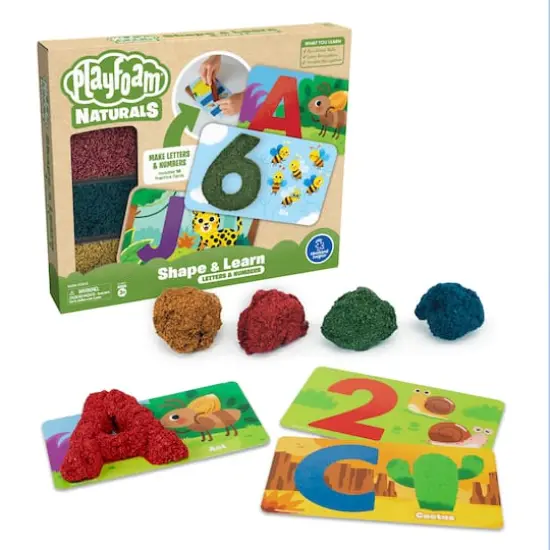 Educational Insights Playfoam Naturals Shape & Learn Letters & Numbers {1}
