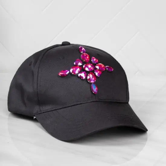 CousinDIY Silver Siam AB Glass Sew-On Rhinestones, 32ct. {6}