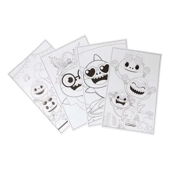 Crayola Baby Shark Giant Coloring Pages {4}